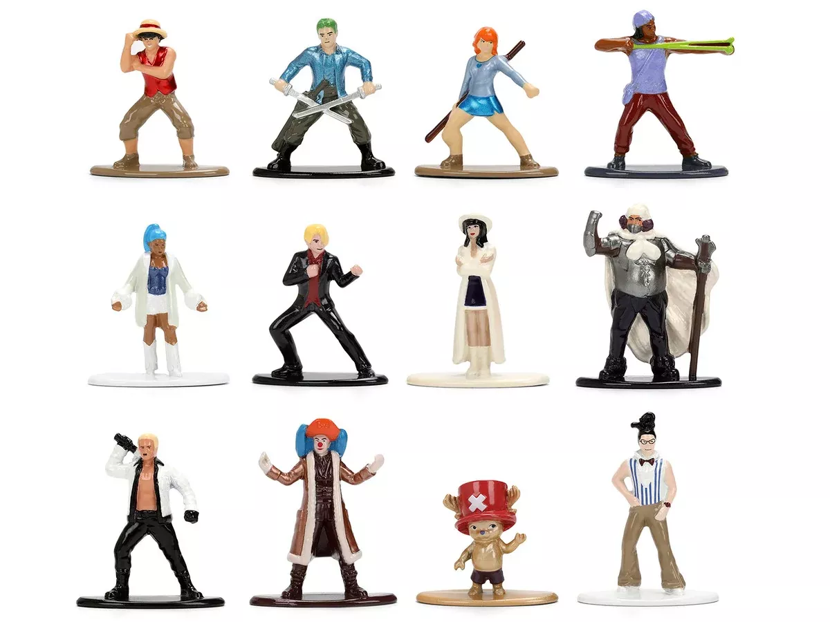 set-12-diecast-figures-one-piece-2023-current-tv-series-metalf Set of 12 Diecast Figures "One Piece" (2023-Current) TV Series "Metalf