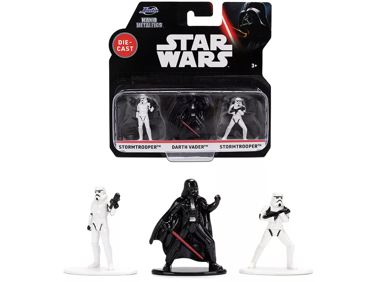 set-3-diecast-figures-star-wars-movie-franchise-nano-metalfigs Set of 3 Diecast Figures "Star Wars" Movie Franchise "Nano Metalfigs"