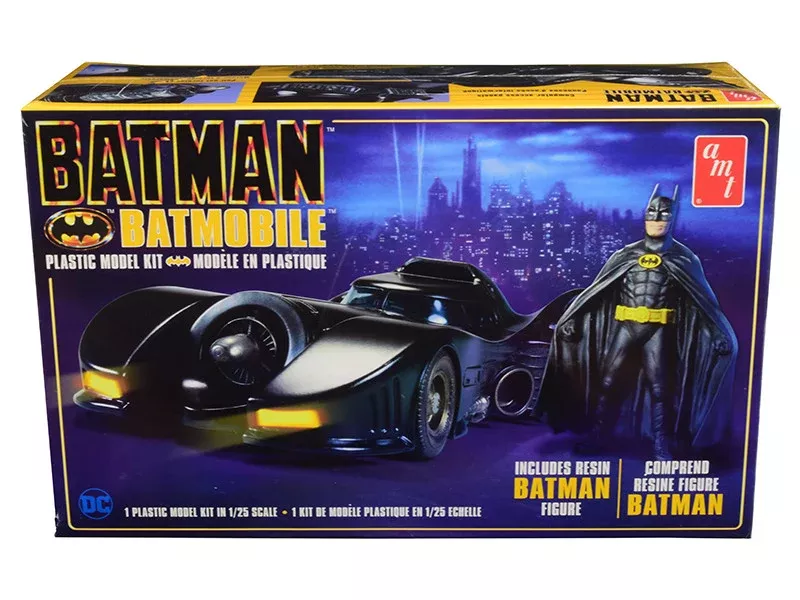 skill-2-model-kit-batmobile-with-resin-batman-figurine-batman-1989 Skill 2 Model Kit Batmobile with Resin Batman Figurine "Batman" (1989)