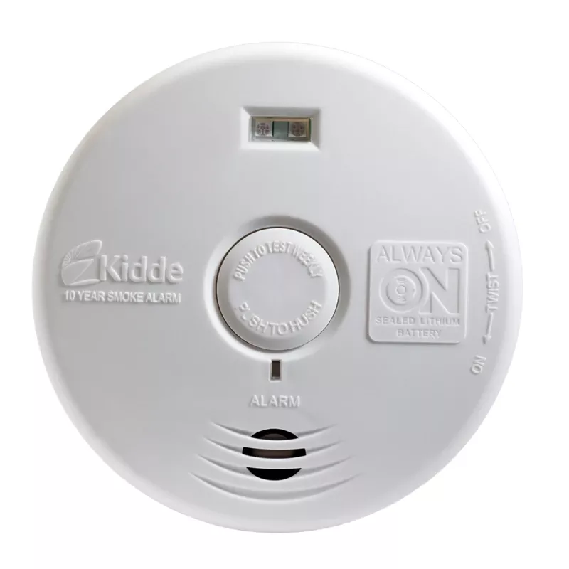 worry-free-battery-powered-photoelectric-smoke-detector-with-safety-light Worry-free Battery-powered Photoelectric Smoke Detector With Safety Light