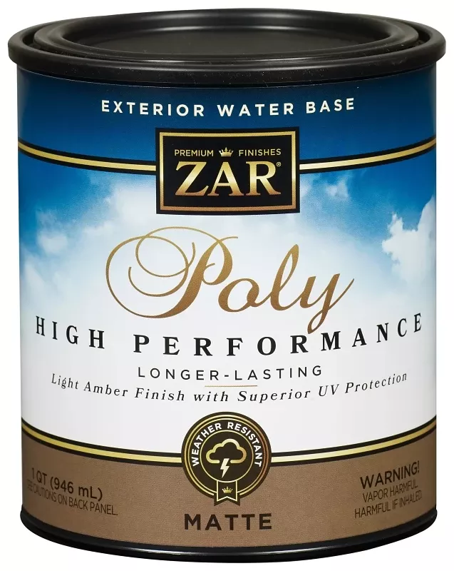 zar-matte-light-amber-water-based-polyurethane-1-qt ZAR Matte Light Amber Water-Based Polyurethane 1 qt