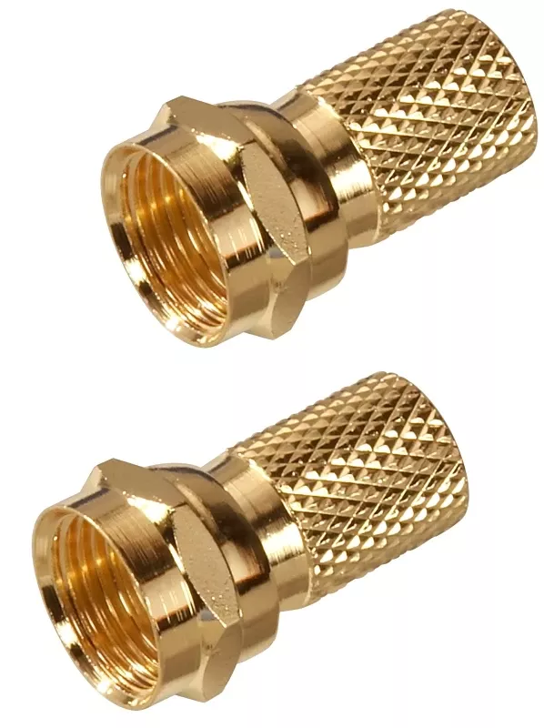 zenith-va1002rg6tw-twist-on-connector-f-connector-gold Zenith VA1002RG6TW Twist-On Connector, F Connector, Gold