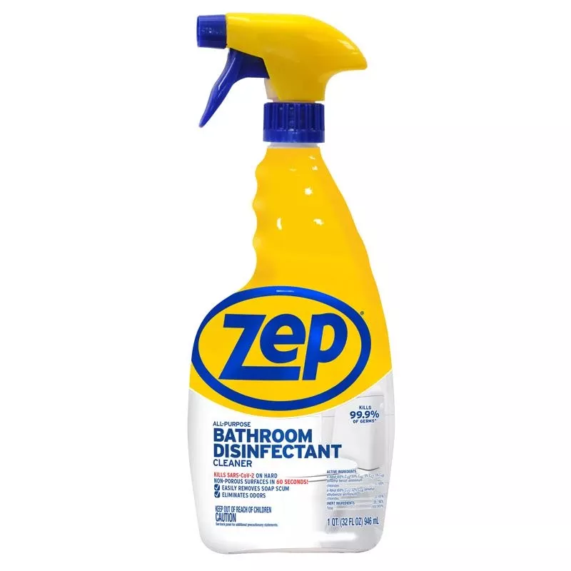 zep-regular-scent-all-purpose-disinfecting-cleaner-liquid-32-oz Zep Regular Scent All Purpose Disinfecting Cleaner Liquid 32 oz