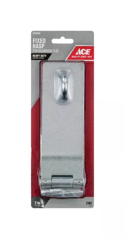 zinc-7-inch-fixed-staple-safety-hasp-secure-applications Zinc 7 Inch Fixed Staple Safety Hasp For Secure Applications