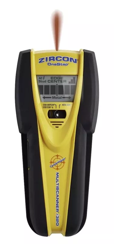 zircon-63415-multi-scanner-onestep-i320-9-v-battery-3-4-to-3-in-dete Zircon 63415 Multi-Scanner OneStep i320, 9 V Battery, 3/4 to 3 in Dete
